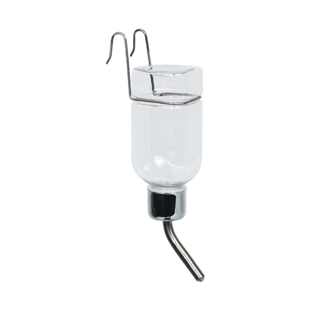 Small Animal Bottle with Roller Ball - Drinking Dispenser for Hamsters, Pigs, Rabbits, Chinchillas, Hedgehogs