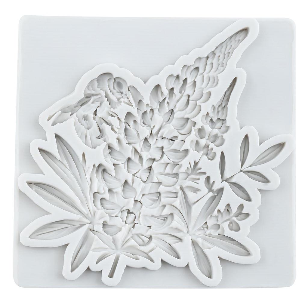 Flower Silicone Molds Bee Fondant Mold Cake Decorating Tools Cupcake Topper Chocolate Candy Craft Gum Paste Polymer Clay