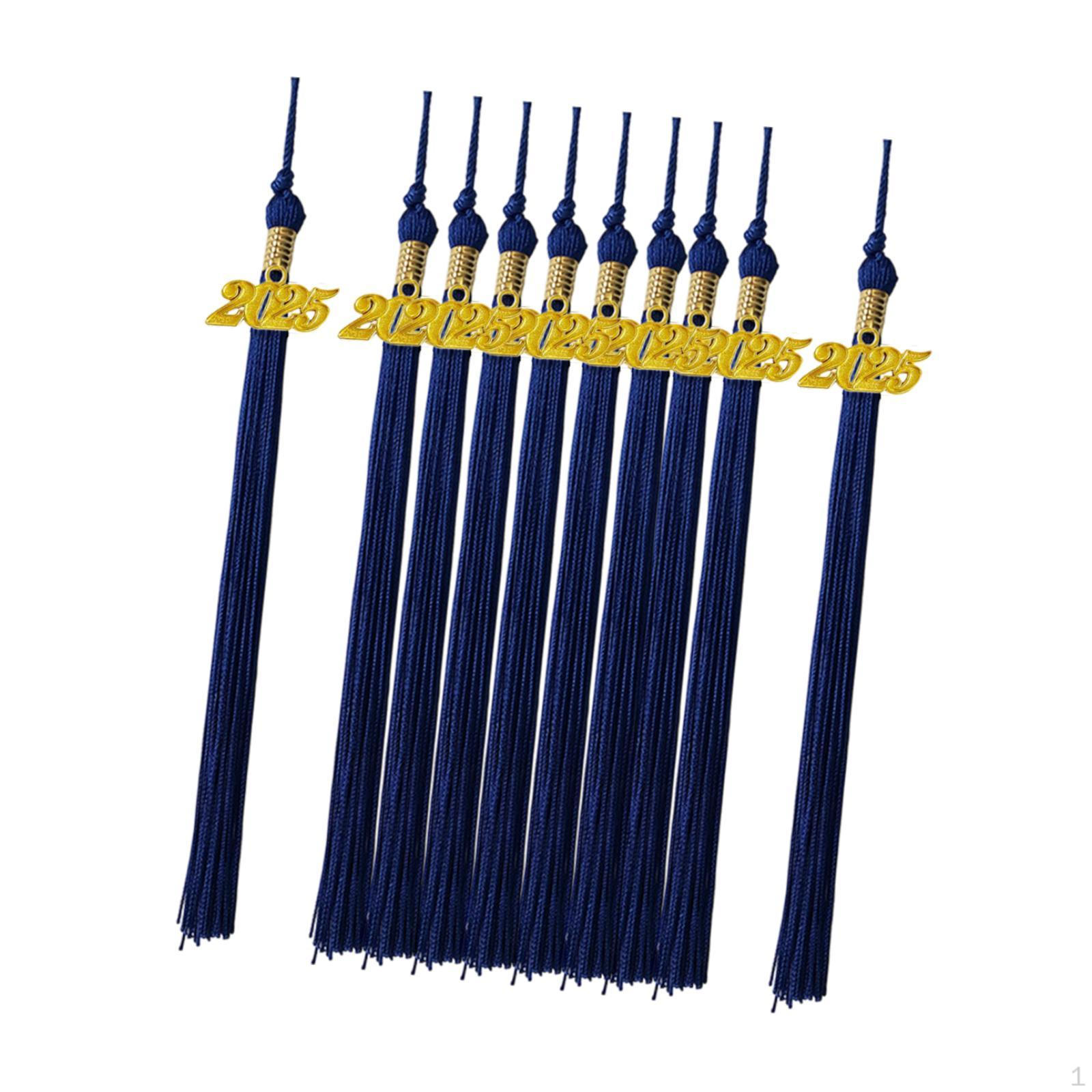 

10 шт. Заключительные кисточки Подарочные украшения Аксессуары для вечеринок с годами очарования Blue