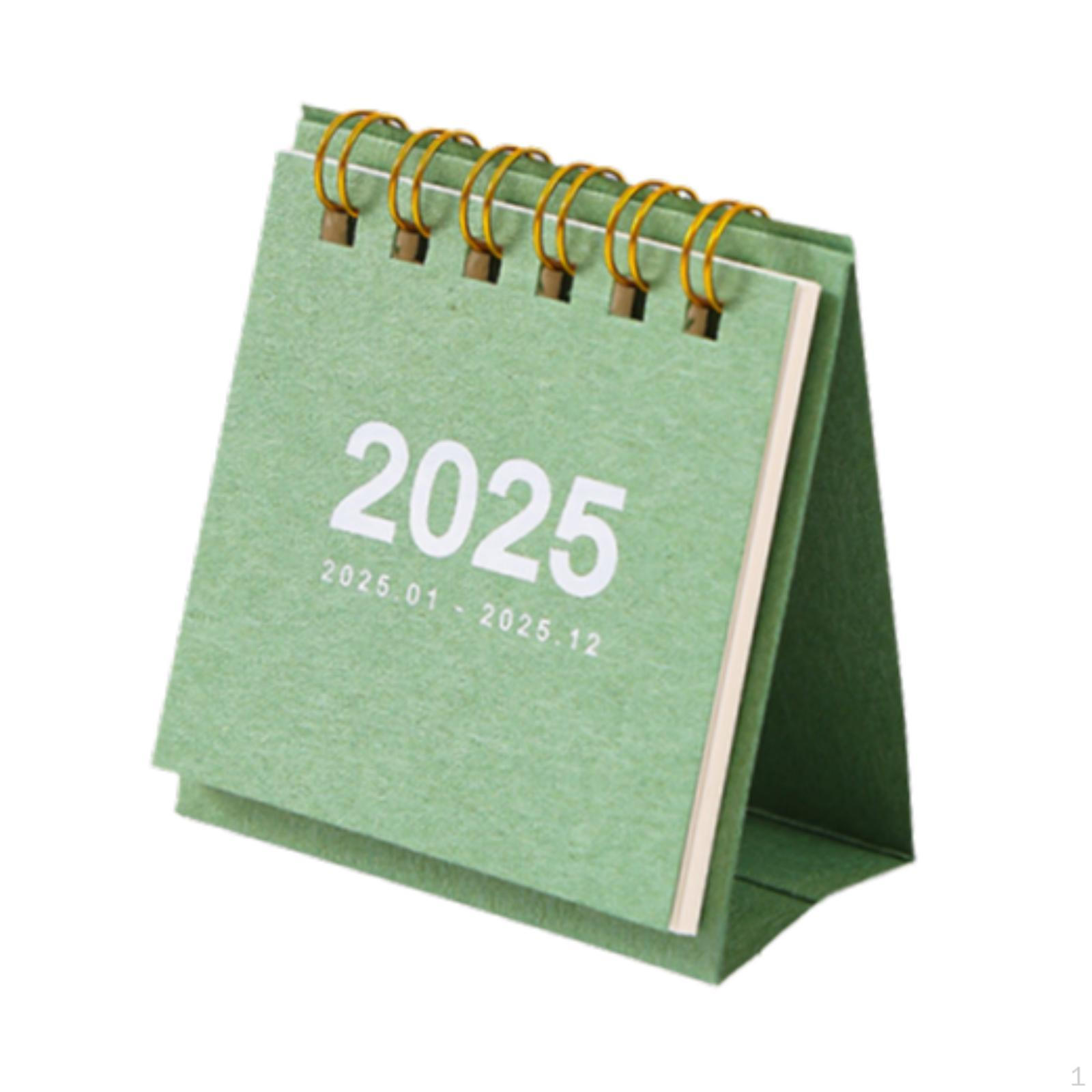 

Настольный календарь, компактная модель, настольный календарь для планирования зелёный