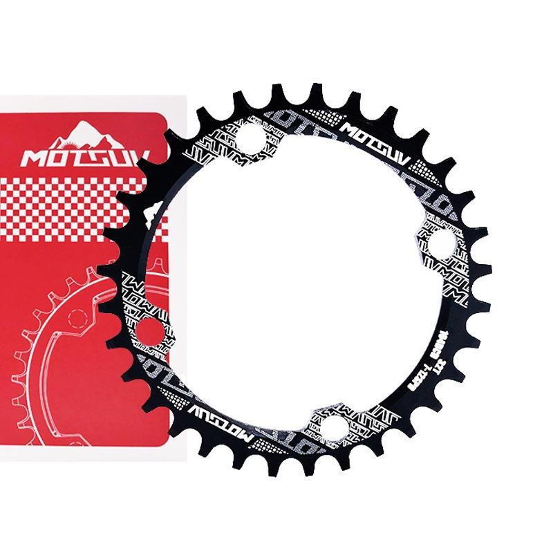 Mountain Bike 104BCD Positive and Negative Tooth Plate Plate Tooth Plate 32T 34T 36T 38T Elliptical Single Speed Sprocket Plate
