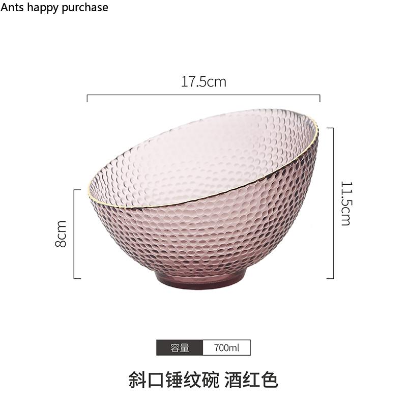 Sticlă transparentă cu fructe, farfurie, bol pentru salată de fructe, bol decorativ pentru gustare cu fructe uscate, farfurie pentru desert, veselă