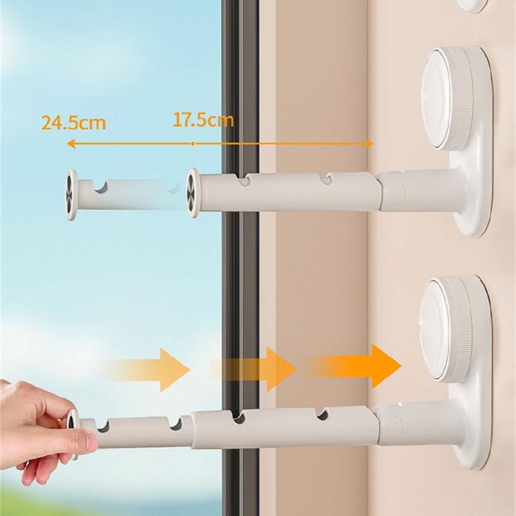 Portable Travel Clothes Hanger With Suction Pads Foldable ABS Rack For Showers Hotels Space Saving Storage Solution For Towels Bags