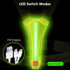 Led Reflective Running Vest Light with   Strap High Visibility Up to 300m Elastic Fabric for Adults Kids
