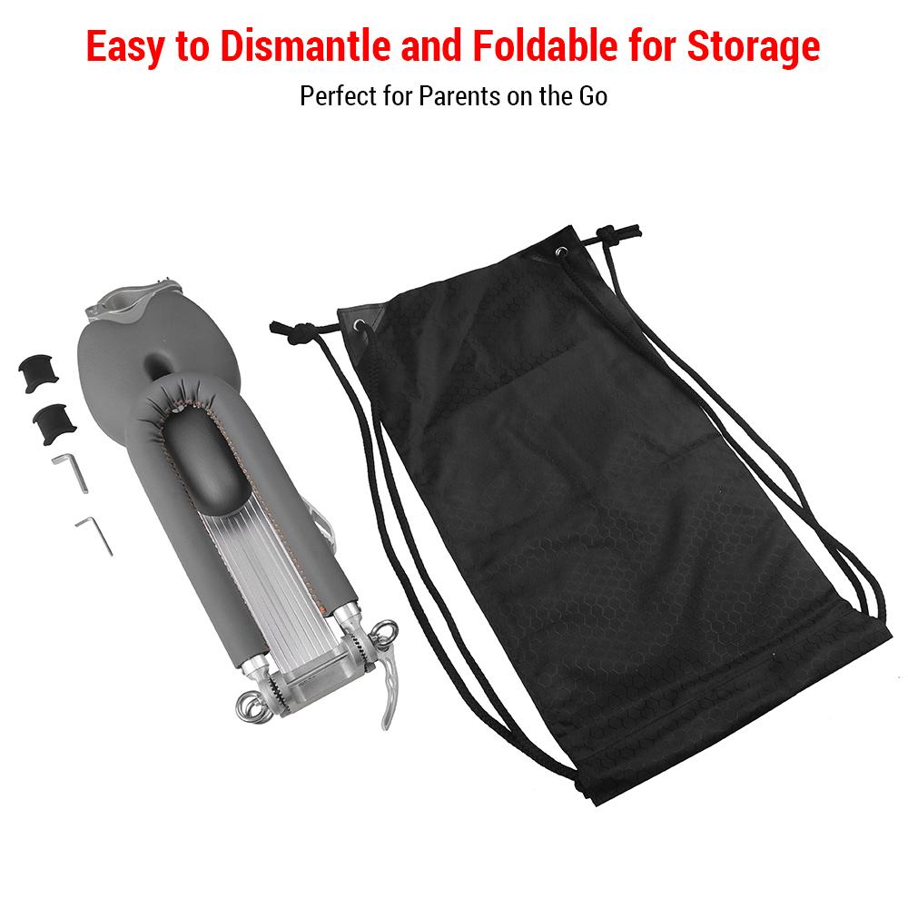 Cyklosedačka pro děti Ultralehká skládací přenosná rychloodnímatelná Kisds Cyklosedačka pro dospělé