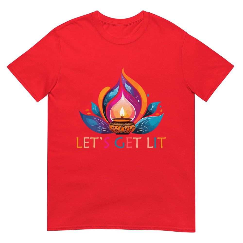 Lets Get Lit Happy Diwali Festival Of Light Tshirt S