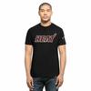 Koszulka NBA Miami Heat Z Klubu Koszykarskiego T-Shirt Script Unisex T-Shirt