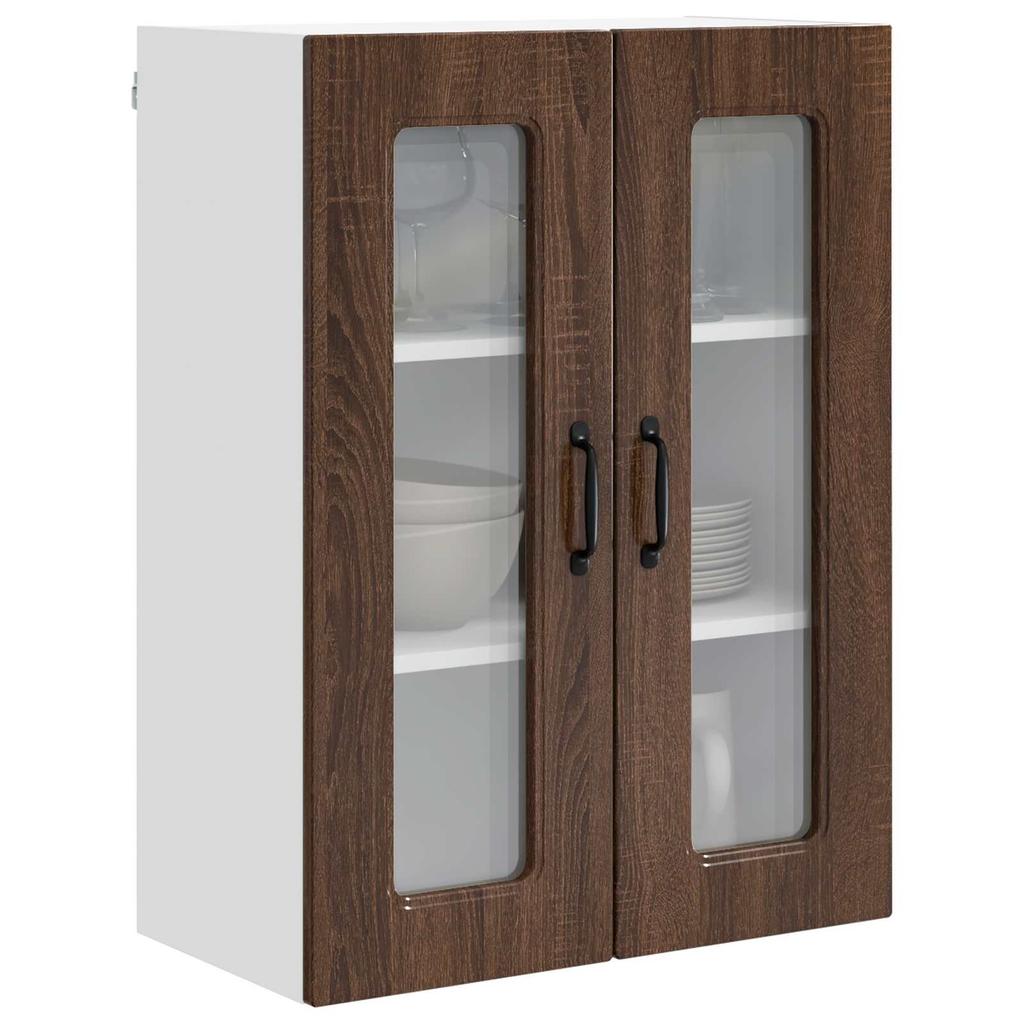 Dishwasher Front Panel Kalmar Brown Oak Effect 60 x 31 x 80 cm