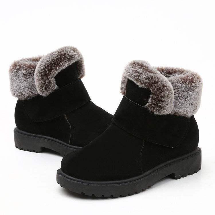 Girls' Black Bowknot Knee-High Leather Boots with Side Zipper, Plus Velvet, Soft Sole—Perfect for Autumn and Winter.