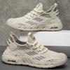 Lightweight fashion casual men's shoes temperament versatile black comfortable mesh breathable sports shoes young student shoes