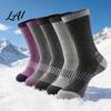 Cushioned Foot Support for Skiing Unisex Cotton Ski Socks Women Men Thermal Snowboard Socks Winter Non Slip Athletic Hosiery Warm Snowboarding
