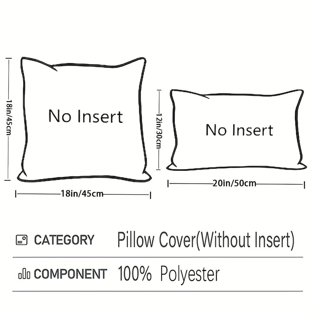 2Pcs Boho Abstract Plush Pillow Covers, Soft Fuzzy Decorative Cushion Cases for Couch, Sofa, Bedroom & Farmhouse Home Decor