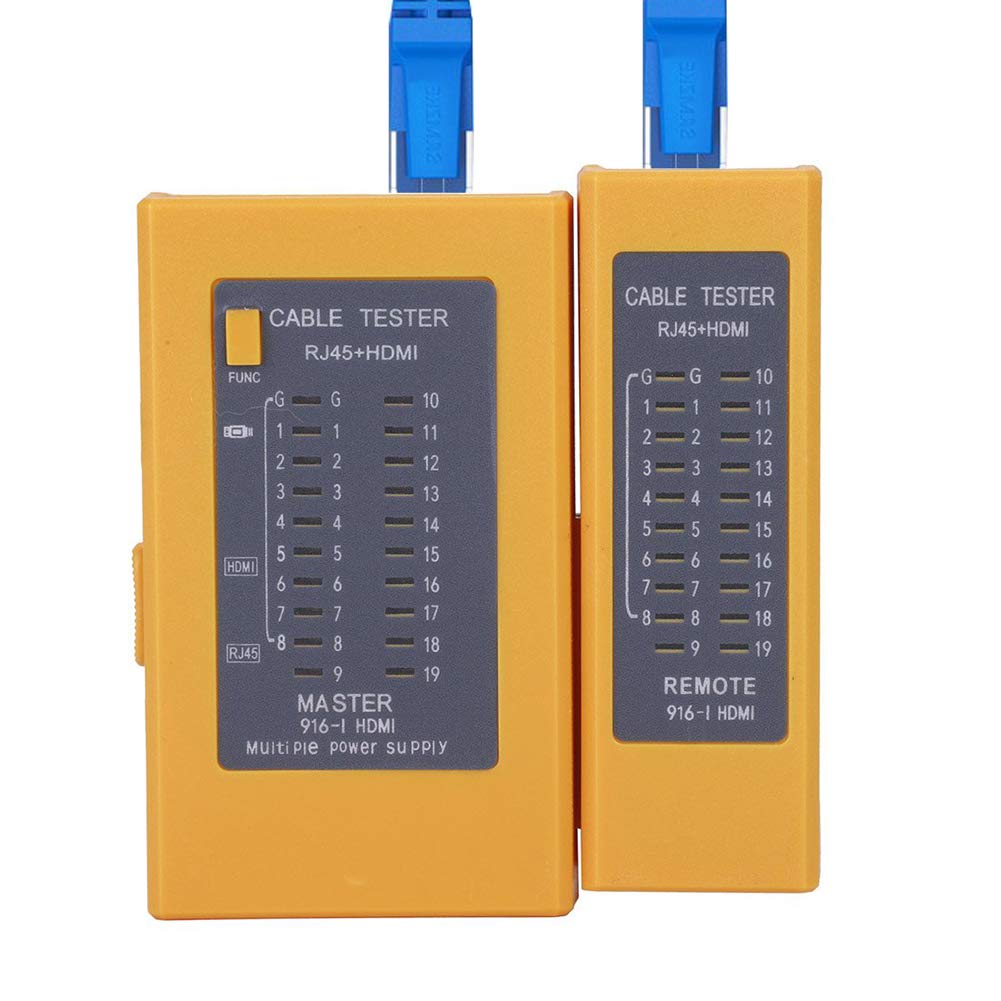 Fosa HDMI Digitales Kabel Tragbarer RJ45 Kabeltester Tracker High-Definition Tester,