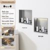 304 Stainless Steel Seamless Built-in Toilet Storage Anti-Fingerprint Recess Box