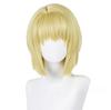 LAOBAO Cosplay Wig, Blonde Bob, Heat Resistant, Costume Wig, Party, Festival, Halloween, Fancy Dress (Kurapika)