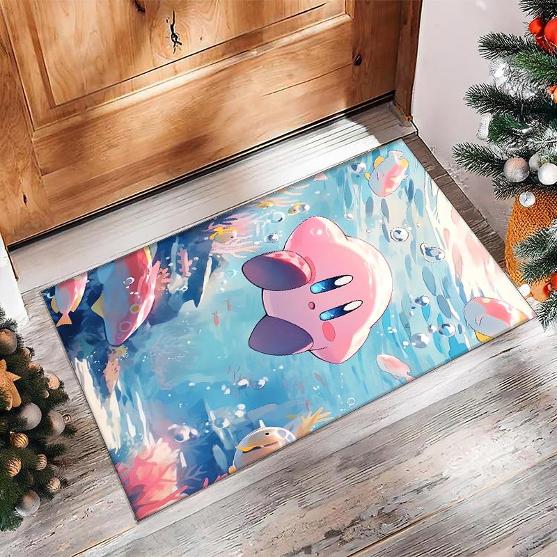 Kirby Crystal Velvet Rug, Soft Anti‑Slip Crystal Velvet Carpet for Living Room Bedroom Home Decor
