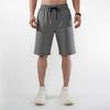 Pantalones Cortos de Hombre Cintura Elástica Cordón Ajustable Pierna Ancha Pantalones Cortos con Bolsillos Color Sólido Playa Casual