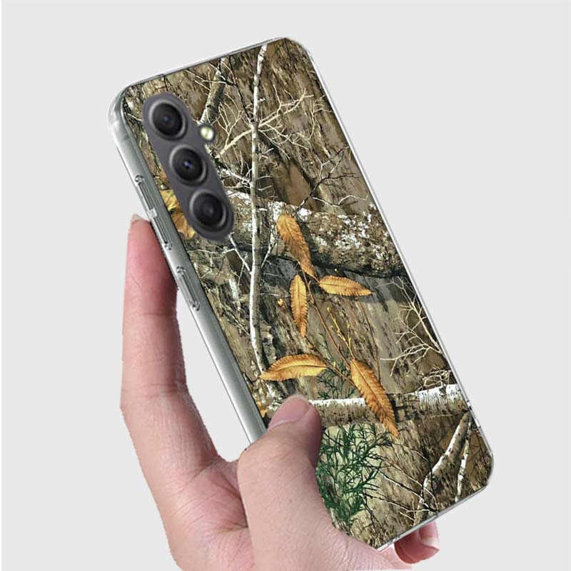 Casing Camo Hunting for Phone Case for Samsung A16 A26 A36 A56 A17 A37 A57 A07 A06 A02S A03 A04S A05S Galaxy Note 20 10 A50S A71