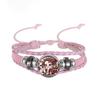 1Pc Demon Slayer Swordsmith Village Leather Bracelet, Anime Hashira Wristband