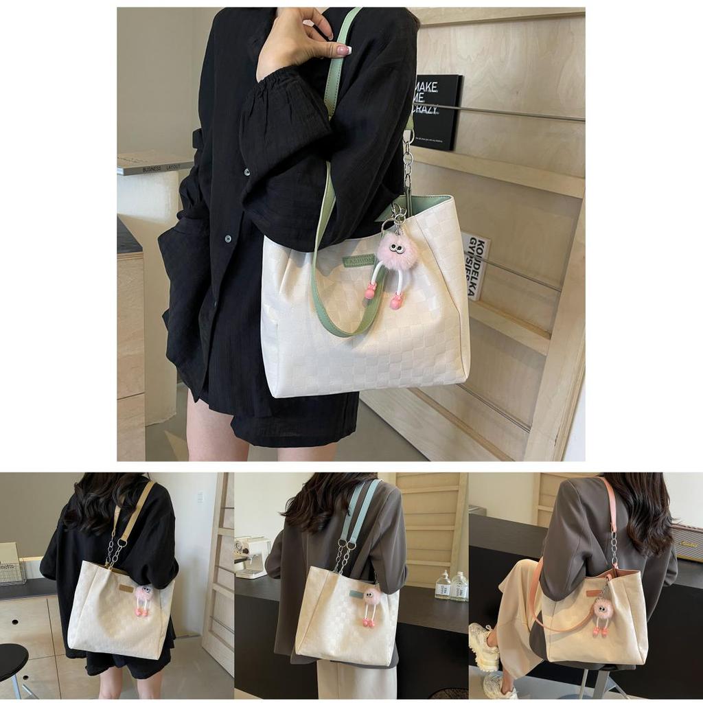 Trendy 2024 Summer Fashion Single Shoulder Tote Bag For Women Stylish Large Capacity