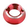 Metal Switch Nut Wrench Radio Control Controller Upgrade Part Set for Futaba JR (Red)