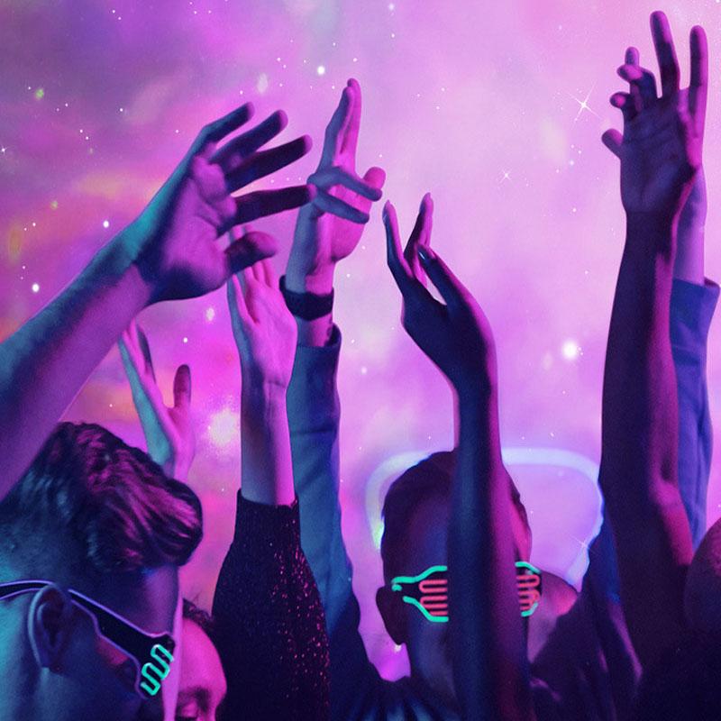 Astronauta lampa projektora gwiaździste niebo astronauta projekcja lampka nocna nastrojowe oświetlenie do dekoracji sypialni prezenty dla dzieci