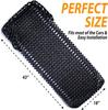 Black Wooden Beaded Car Seat Cover - Premium Massaging Cushion with High Ventilation