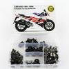 Fit For Honda CBR600 CBR 600 1991 1992 1993 1994 Motorcycle Complete Full Fairing Bolts Kit Speed Nut Clips Screw Steel