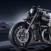 Klassische Motorrad Technische Bausteine Sets MOC Steine 1:8 Motorradmodell Weihnachtsgeschenke für Jungen Kinder Kinder Erwachsene