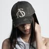 Damaged Studded Ball Cap Khaki