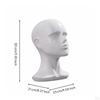 Realistic Mannequin Head With Ear Holes Hairpiece Holder Versatile Hat Display Stand for