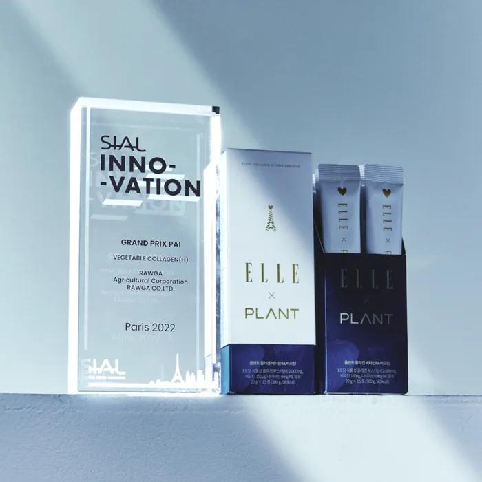 ELLE X Plant Collagen Vitamin B & Biotin 2 BOX (15 Packets X 2 BOX)