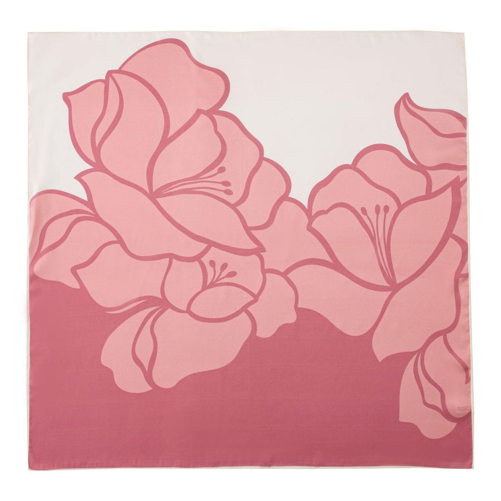 Mulberry silk scarf  new retro winter beautiful ginkgo printing four seasons shawl sunscreen dual-purpose