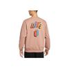 Nike Therma-Fit Logo Buchstaben Rundhals Bequemer Pullover Langarm Sweatshirt Herren Sweatshirt IO7916271