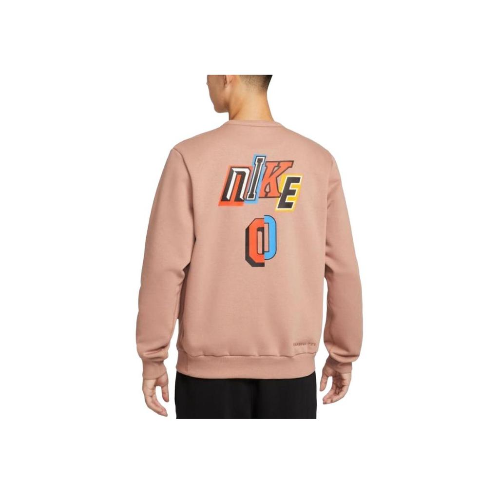 Nike Therma-Fit Logo Buchstaben Rundhals Bequemer Pullover Langarm Sweatshirt Herren Sweatshirt IO7916271