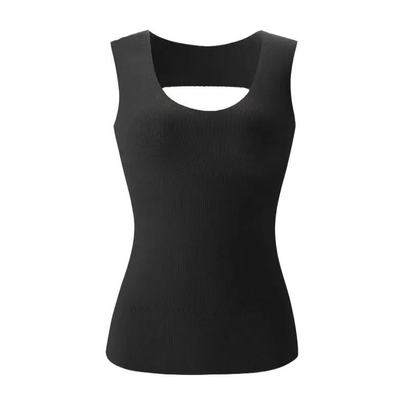 German Velvet Hot Autumn and Winter Velvet Thickened Thermal Vest Women's Underwear Women's Seamless Bottoming Shirt Women's Thermal Clothing