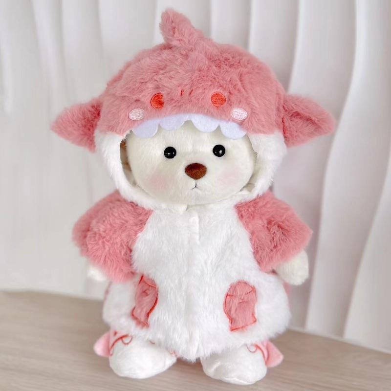 

30 см ручной работы оригинальный плюшевый мишка плюшевая кукла с одеждой Lina Bear Kawaii плюшевые игрушки подарок на день рождения для детей подруги 30cm