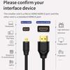 MINDPURE AD015 2m 4K 60Hz HDMI to Micro HDMI Male to Male Adapter Cable for Camera/Tablet/Laptop
