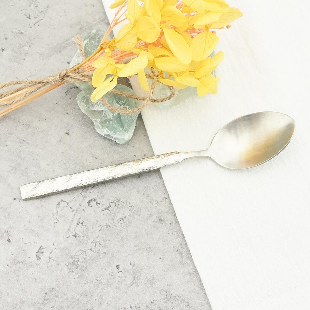 1 Pezzo Argento Opaco Coltello Forchetta Cucchiaino Set di Posate Acciaio Inossidabile 304 Set di Stoviglie Cena Tavola Posate Casa Cucina Argenteria