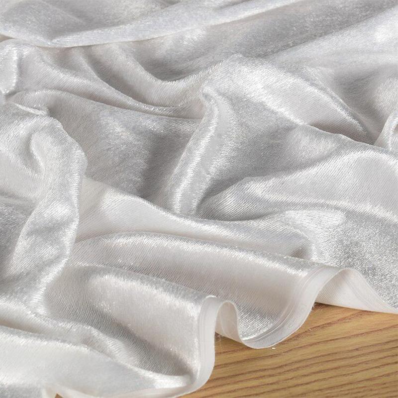 Soft Shiny Velour Bright Thread Fabric Inverted Velvet Designer Fabrics For Cheongsam Full Dress Diy Sewing Materials, Inelastic