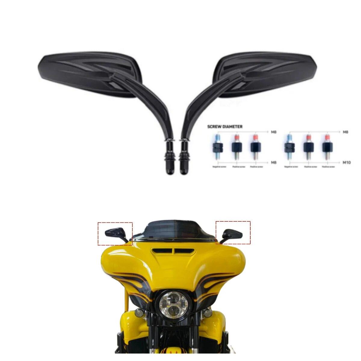 

Мотоциклетные зеркала заднего вида для Harley Davidson Softail Sportster Chopper Bobber Suzuki Yamaha Honda KAWASAKI