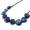NOA [J2266] – Blaue Designer-Halskette „Safari“.
