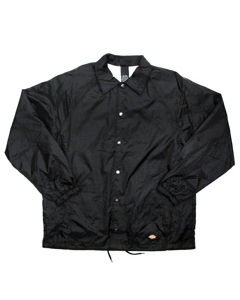 

Dickies Nylon Jacket Windbreaker Coach Jacket L BLACK 76-242 Men s [Used] чорний
