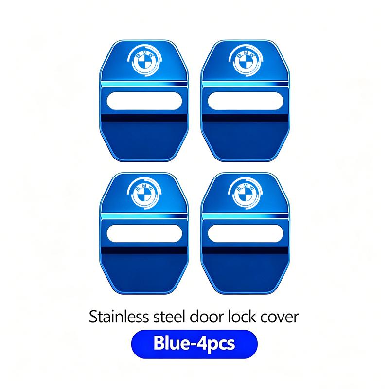 4Pcs Car Door Lock Cover Stainless Steel Protection Accessories Stickers For BMW G80 G06 G07 G42 G14 G15 G16 F82 F20 F21 F83 M2