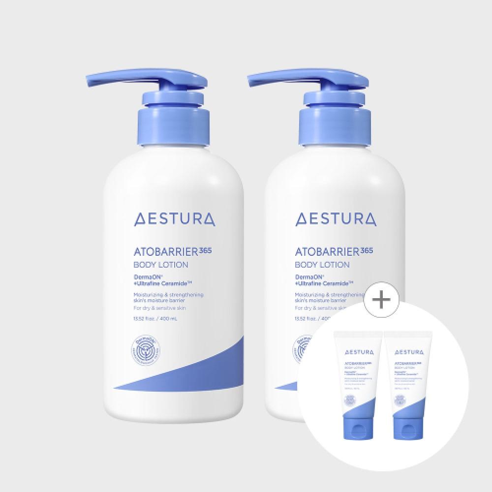 Aestura Atobarrier 365 Body Lotion 400ml 2pcs Selected