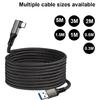 Long USB C Cable Highly Speed Data Transfer Charging Cord for Gamings PC