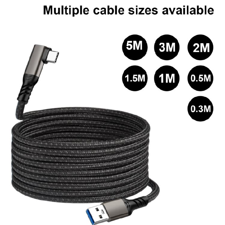 Long USB C Cable Highly Speed Data Transfer Charging Cord for Gamings PC