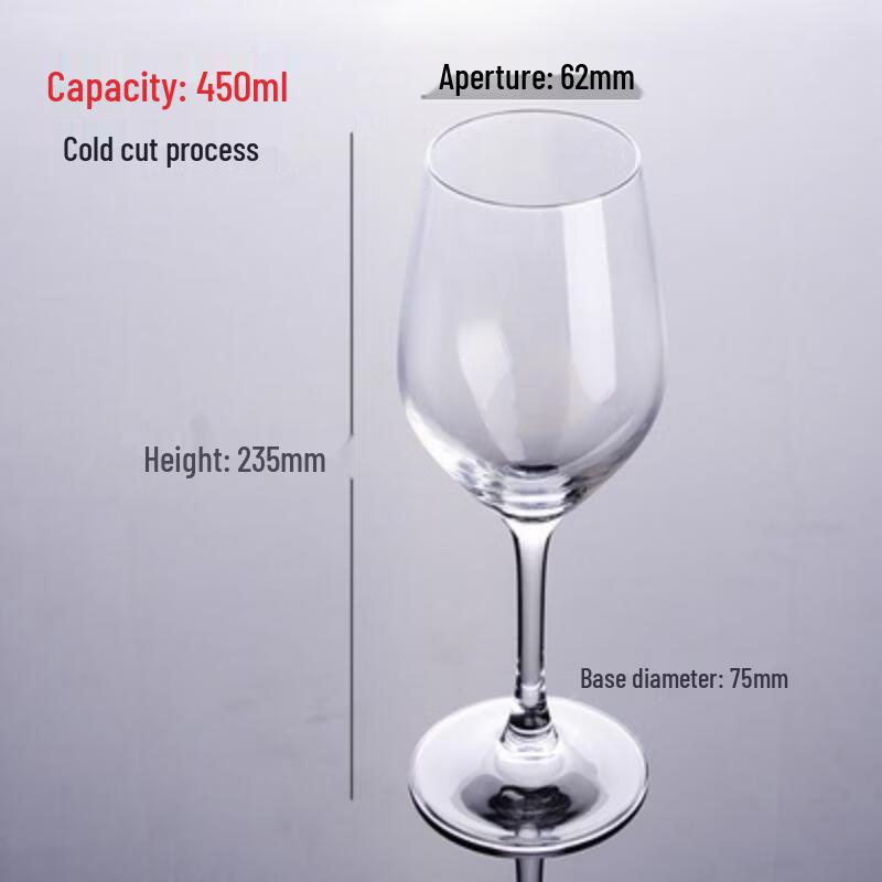 OLOEY Crystal Wine Glass Set