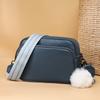 Genuine Cowhide Messenger Bag for Women Shoulder Bag Crossbody Bag