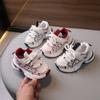 Frühling und Herbst Jungen Babyschuhe Kinder Sportschuhe 1-3 Jahre alt 5 Mädchen Weichsohlige Mesh-Schuhe Papa Atmungsaktive Laufschuhe